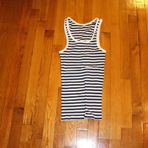 J. Crew striped tank top